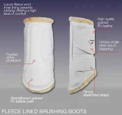 LeMieux® Fleece-Lined Brushing Boots