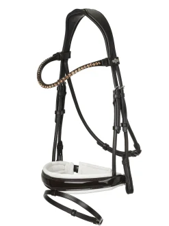 LeMieux® Kudos Patent Leather Dressage Bridle