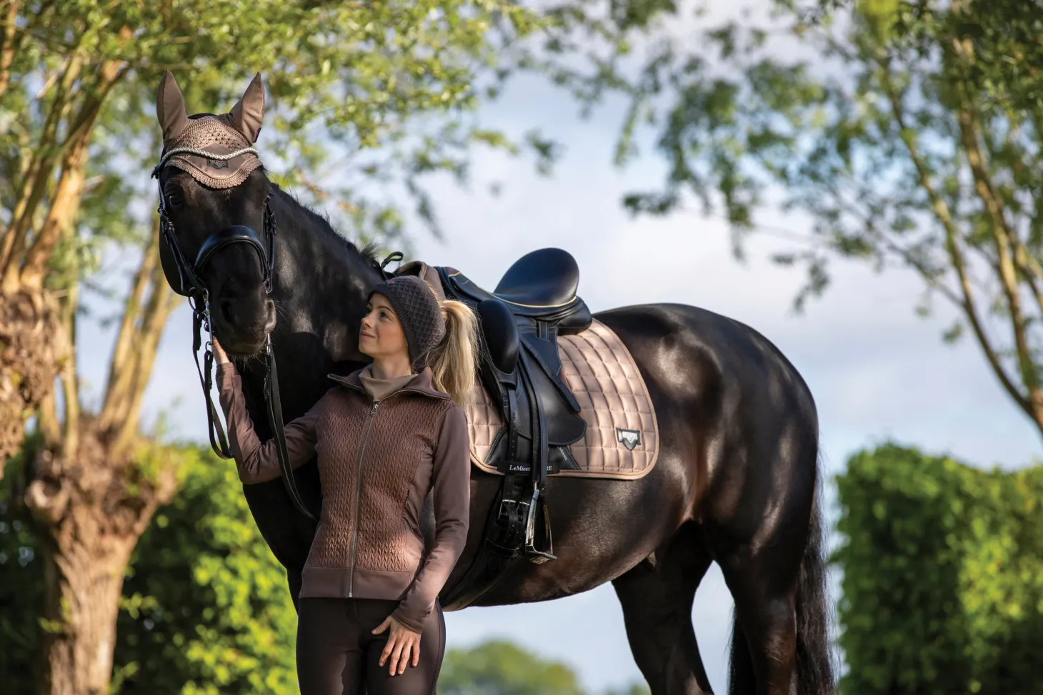 LeMieux® Loire Satin Classic Dressage Square