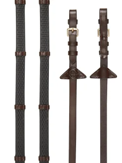 LeMieux® Soft Rubber Reins with Hand Stops