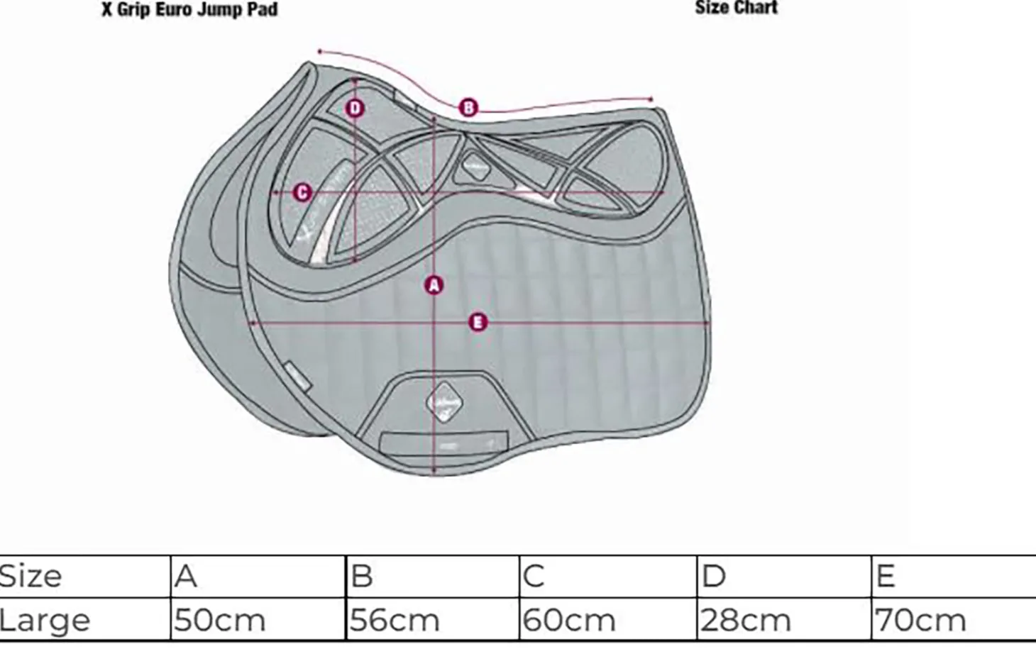 LeMieux® X-Grip Double-Sided Euro Jump Square