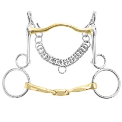 Long Shank Curb & Bradoon Set