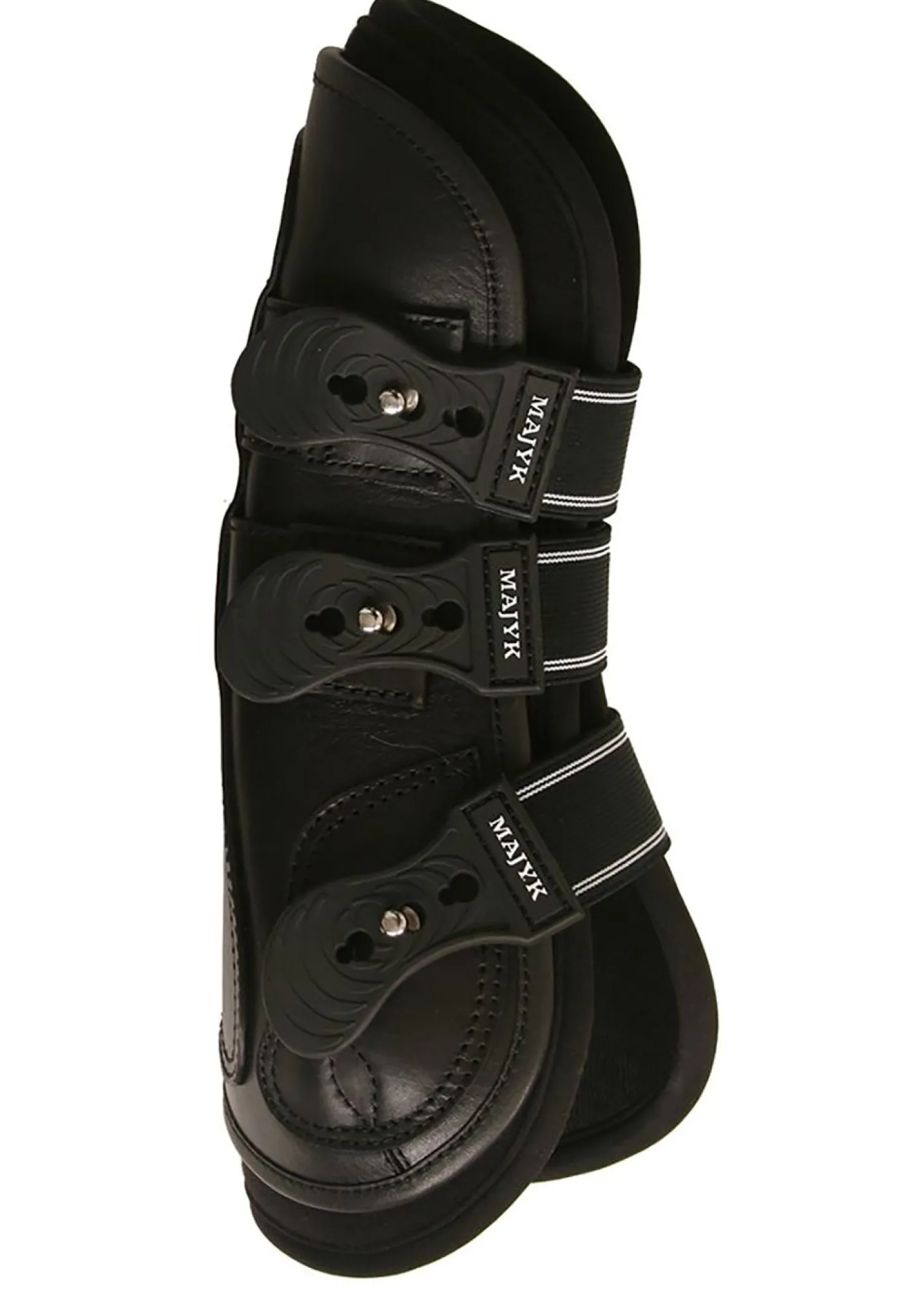 Majyk Equipe® Leather Jump Boots with Removable Impact Liners (Snap Closure)