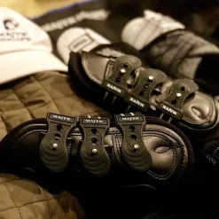 Majyk Equipe® Leather Jump Boots with Removable Impact Liners (Snap Closure)