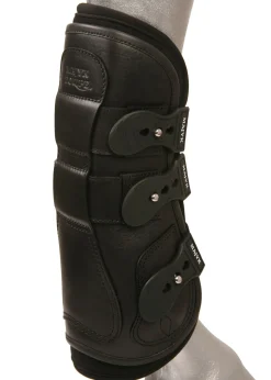 Majyk Equipe® Leather Jump Boots with Removable Impact Liners (Snap Closure)