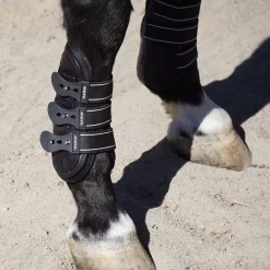 Majyk Equipe® Leather Jump Boots with Removable Impact Liners (Snap Closure)