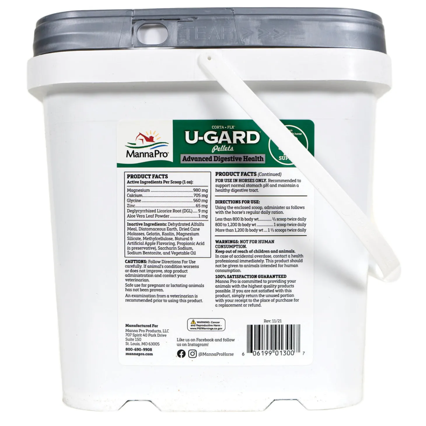 Manna Pro® Corta-Flx® U-Gard™ Pellets, 4 Pounds