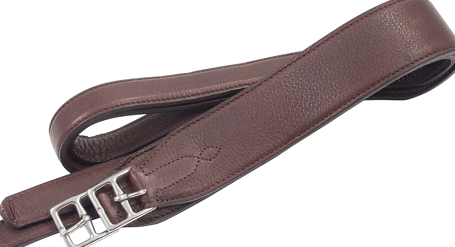 Marcel Toulouse Comfort Width Double Leather Stirrup Leathers - 60"