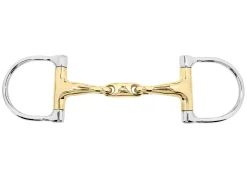 Marcel Toulouse Pony D-Ring Snaffle Bit with Lozenge