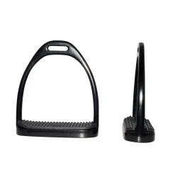 Metalab Aluminum Fillis Stirrups with Black Footpads
