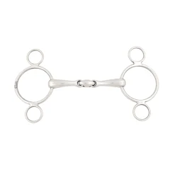 Metalab Magic System™ Double-Jointed French Link Continental Gag Bit