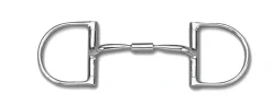 Myler® Comfort Snaffle D-Ring Bit