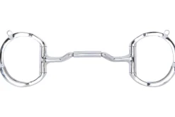 Myler® Eggbutt with Hooks Mullen Forward Tilt Low Ported Barrel MB 36