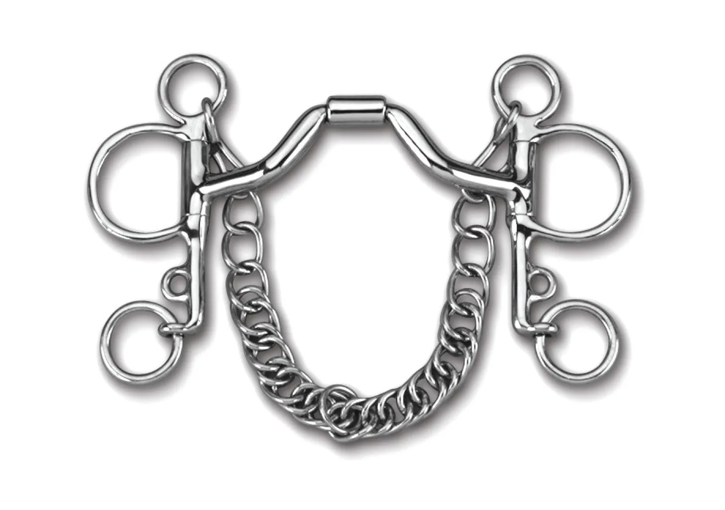 Myler® Ported Barrel Pelham MB 33