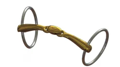 Neue Schule Turtle Top™ Flex™ Loose Ring Snaffle Bit (16mm)
