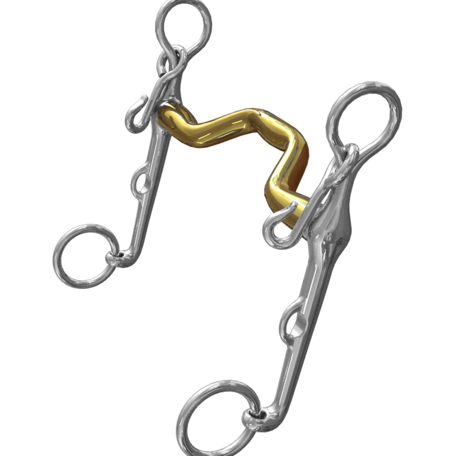 Neue Schule Warmblood Weymouth Bit - 14 mm; 7 cm shanks