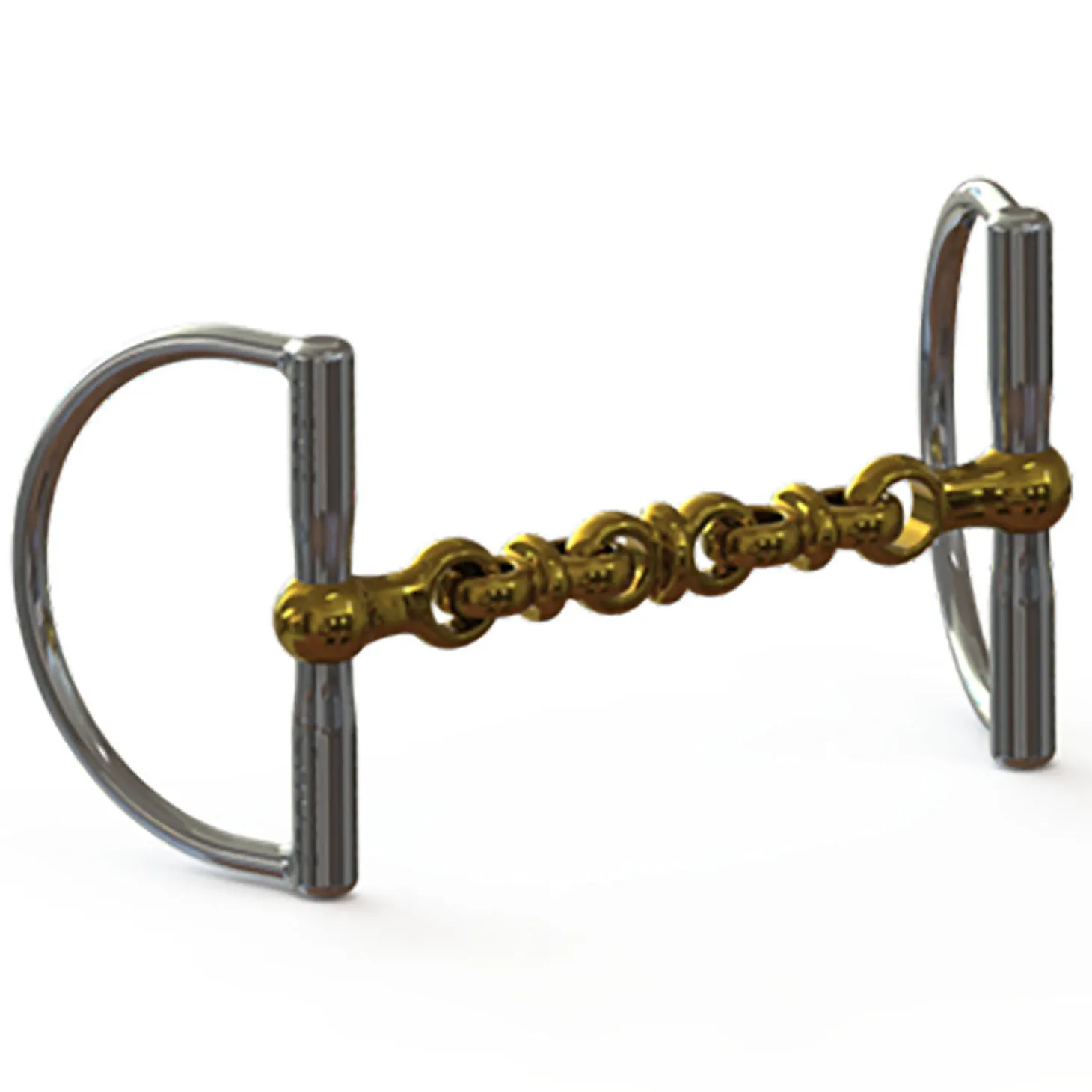 Neue Schule Waterford Hunter D-Ring Bit - 14 mm mouth