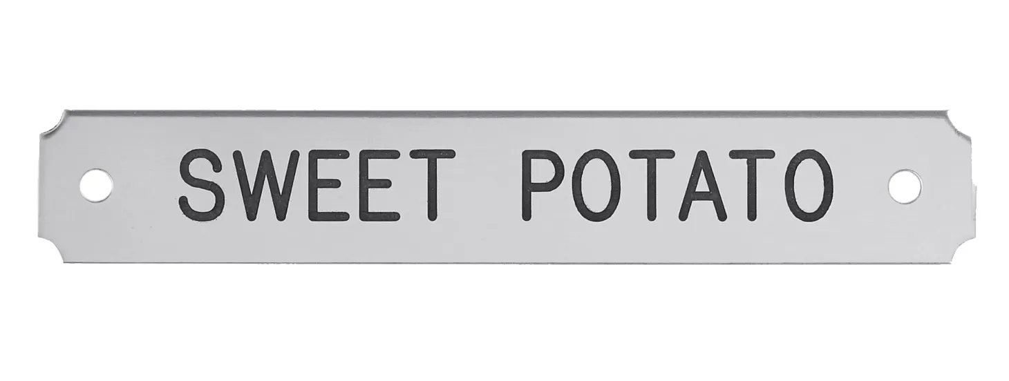 Notched Corner Bridle Nameplate