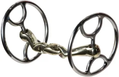 Nunn Finer® Oval Link Shaped Mouthpiece Cartwheel Bit