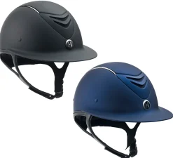 One K™ Defender Avance Wide Brim Chrome Stripe Riding Helmet**
