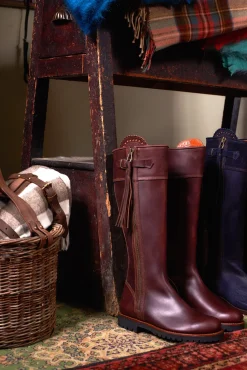 Penelope Chilvers Ladies’ Tassel Boot with Long Shaft Length