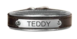 Perri’s® Padded Leather Nameplate Bracelet