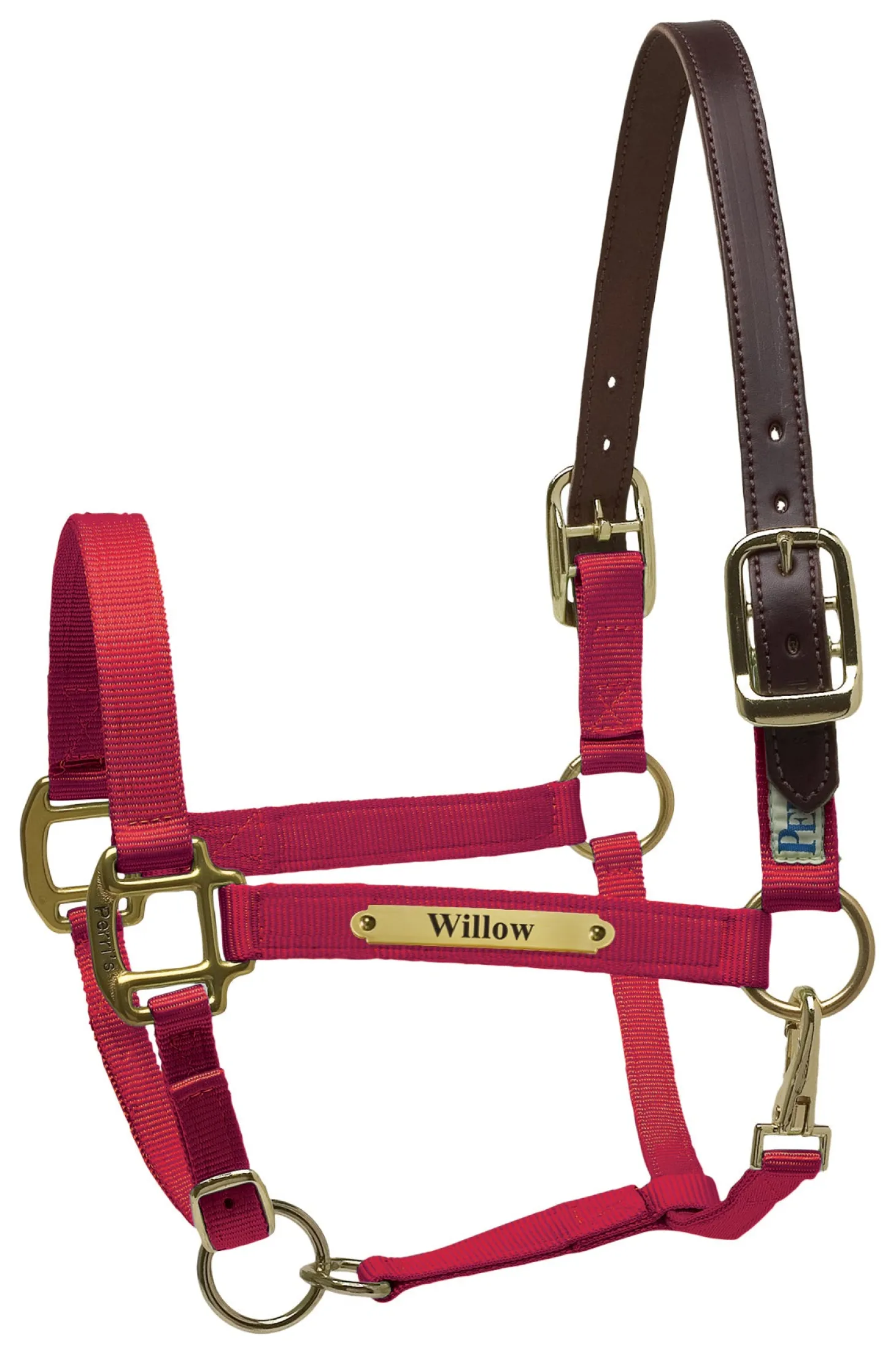 Perri’s® Premium Nylon Safety Halter with Nameplate