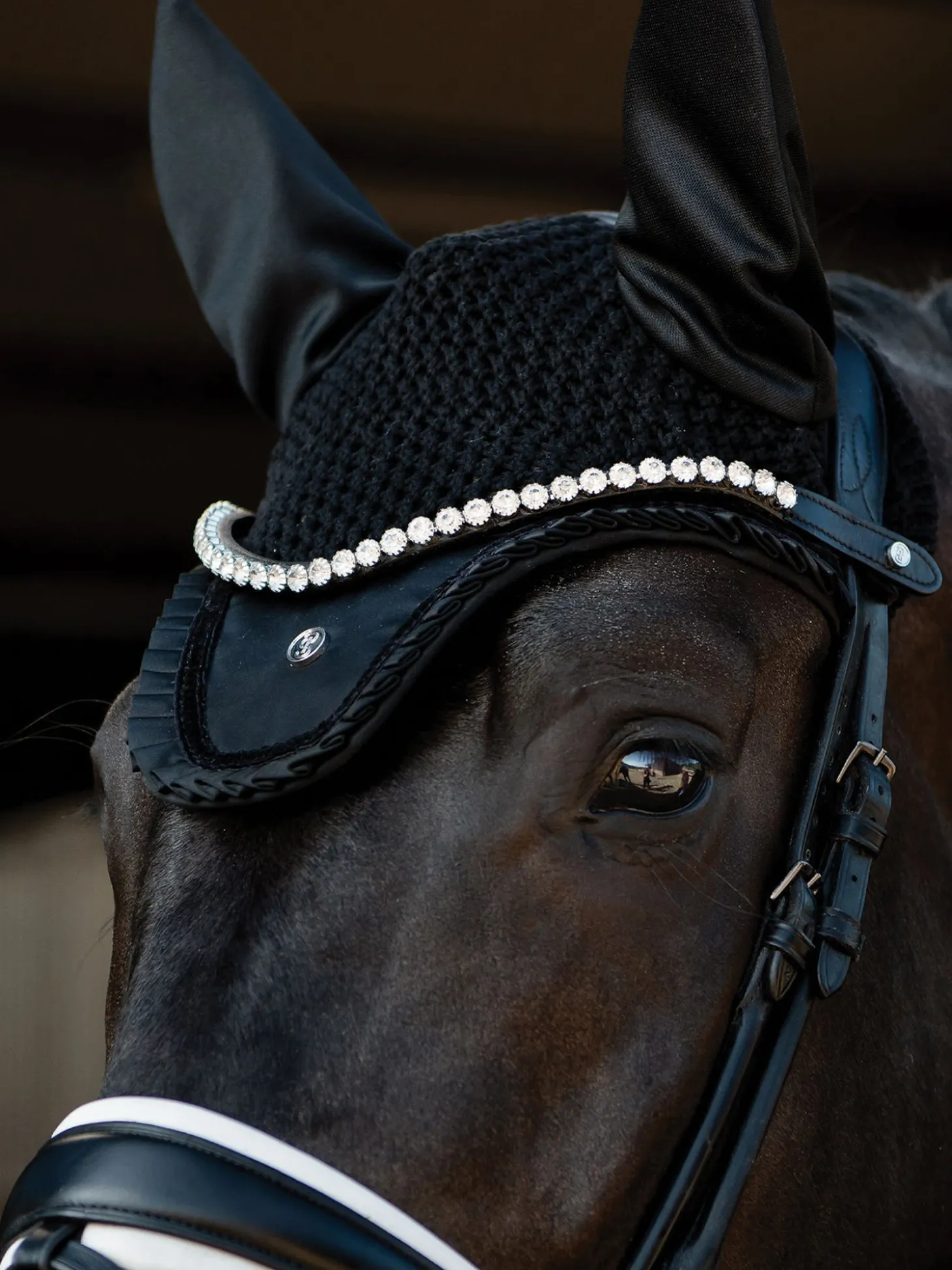 PS of Sweden Ruffle Ear Bonnet