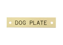 Rectangular Dog Collar Nameplate