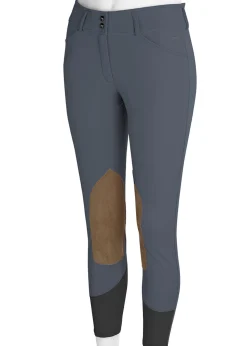 R.J. Classics Ladies’ Anna Mid-Rise Front-Zip Knee-Patch Breech