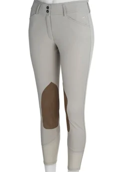 R.J. Classics Ladies’ Anna Mid-Rise Front-Zip Knee-Patch Breech