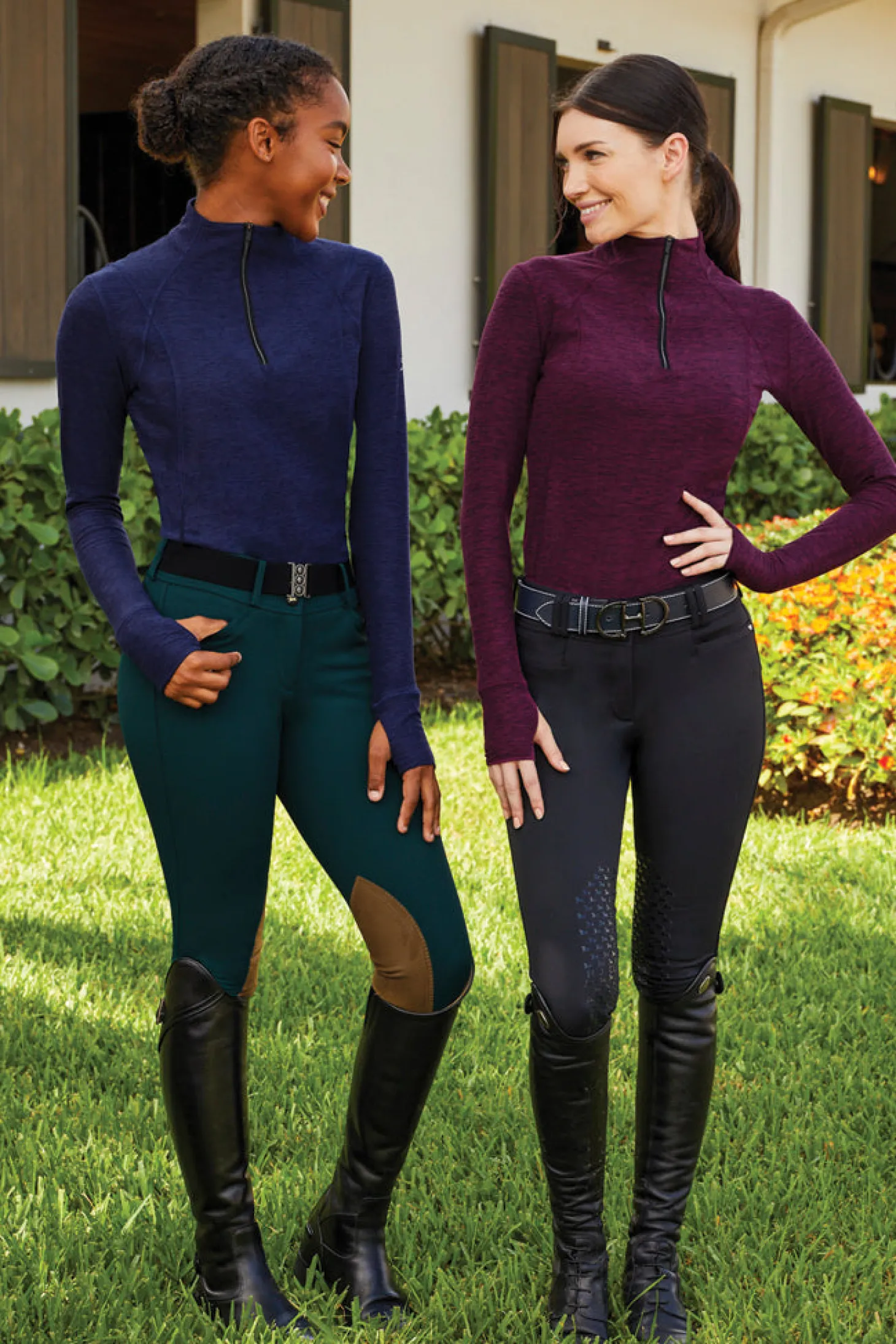 R.J. Classics Ladies’ Logan Long Sleeve Quarter-Zip Training Shirt