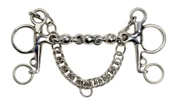 Shires Short Shank Waterford Pelham Bit