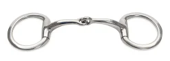 Shires Standard Curved Eggbutt Snaffle Bit