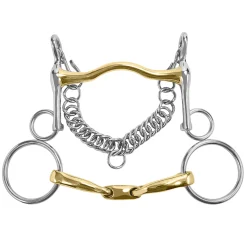 Short Shank Curb & Bradoon Set