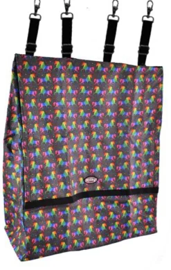 Showman® Unicorn Print Deluxe Nylon Stall Bag