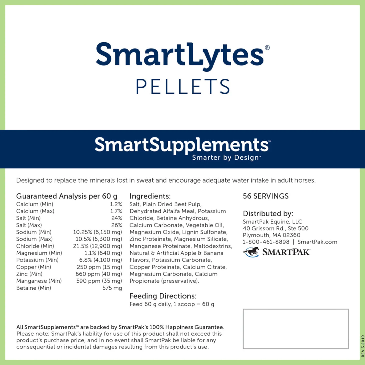 SmartEquine™ SmartLytes® Pellets - 7.5 lbs.