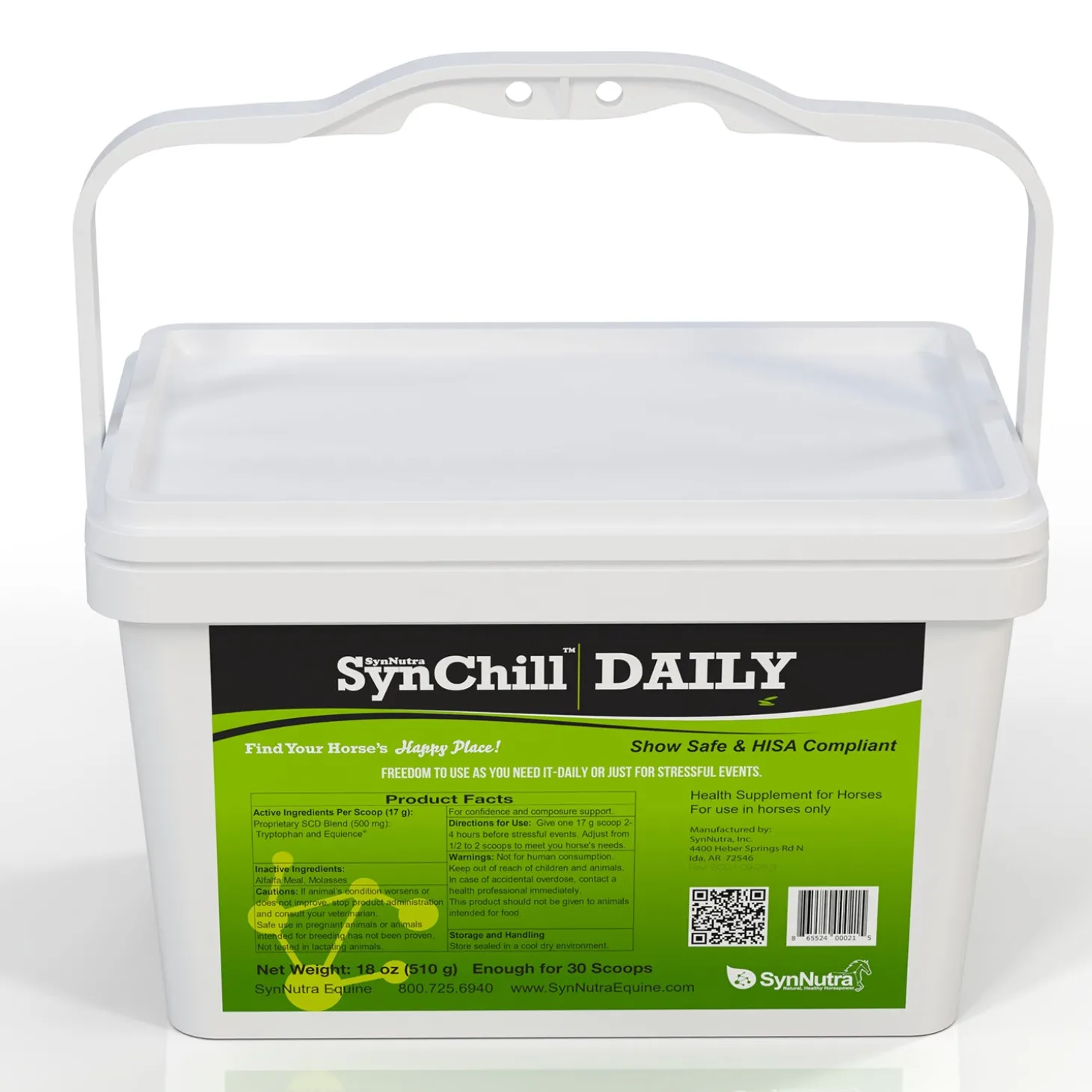 SynNutra Equine® SynChill™ Daily Pellets