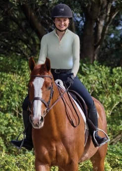 THE TAILORED SPORTSMAN™ Ladies’ IceFil® Quarter-Zip Long Sleeve Sun Shirt