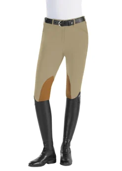 The Tailored Sportsman™ Ladies’ Techno Mid-Weight Clarino Knee-Patch Breech