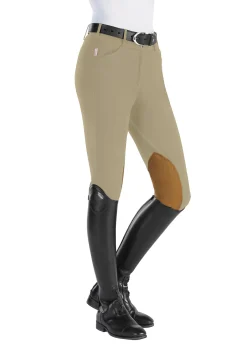 The Tailored Sportsman™ Ladies’ Techno Mid-Weight Clarino Knee-Patch Breech