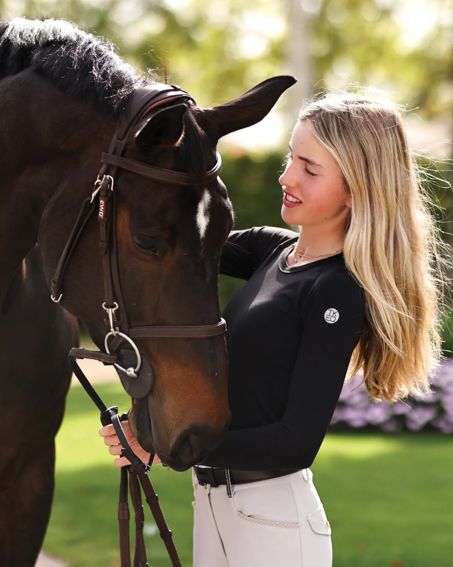 TKEQ Kassidy Seamless Long-Sleeve Shirt