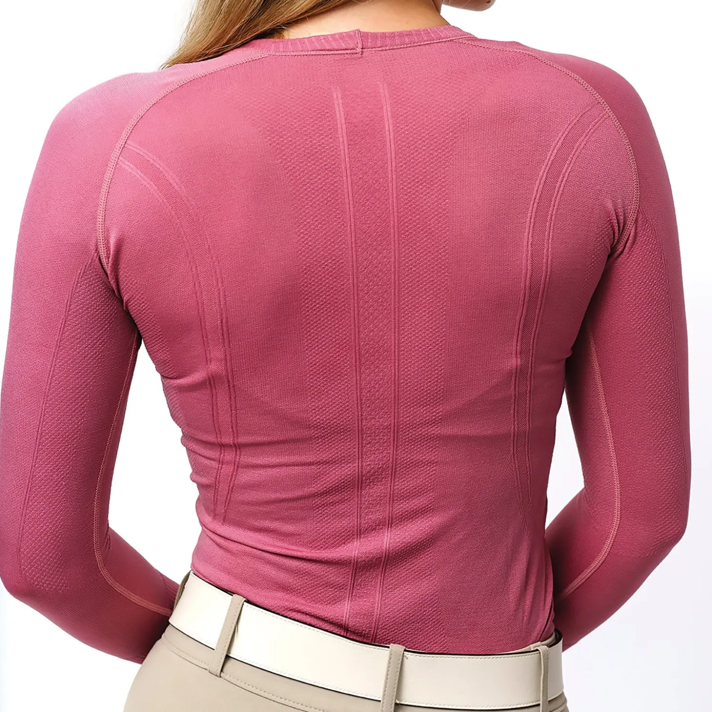 TKEQ Kennedy Ladies’ Seamless Long Sleeve Top