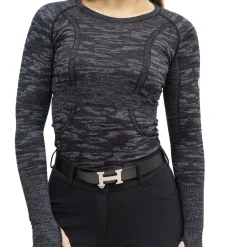 TKEQ Ladies’ Kennedy Seamless Long Sleeve Top