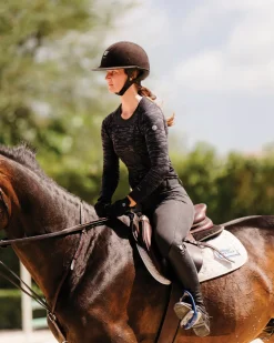 TKEQ Ladies’ Kennedy Seamless Long Sleeve Top