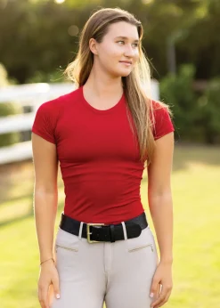 TKEQ Ladies’ Kennedy Seamless Short Sleeve Top 2.0