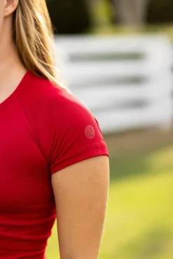 TKEQ Ladies’ Kennedy Seamless Short Sleeve Top 2.0