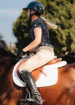 TKEQ Ladies’ Kennedy Seamless Short Sleeve Top