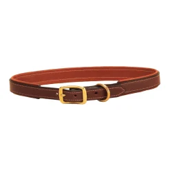 Tory Leather Padded Dog Collar
