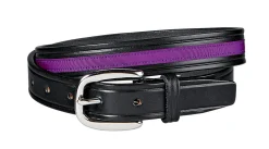 Tory Leather Ribbon & Snaffle Bits Belt